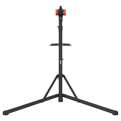 Supporto Riparazione Bici Regolabile 92-152 cm Rosso in Acciaio - homemem39