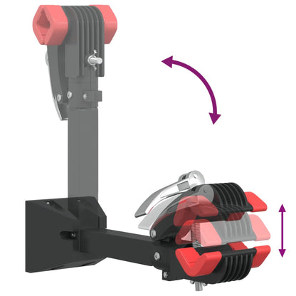 Supporto Riparazione Bici da Parete Pieghevole in Acciaio - homemem39