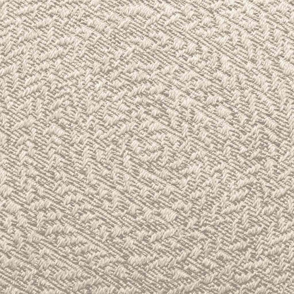 Tappeto ZIZUR Crema 120x120 cm Aspetto Iuta Interni ed Esterni