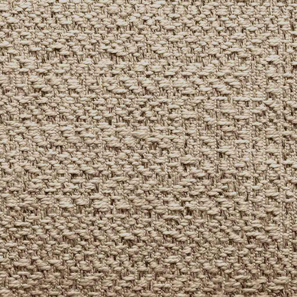 Tappeto ZIZUR Beige 120x170 cm Aspetto Iuta Interni ed Esterni - homemem39