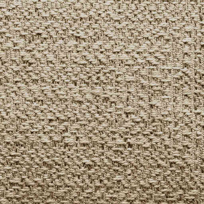 Tappeto ZIZUR Beige 140x200 cm Aspetto Iuta Interni ed Esterni - homemem39