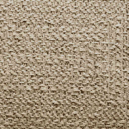 Tappeto ZIZUR Beige 160x230 cm Aspetto Iuta Interni ed Esterni