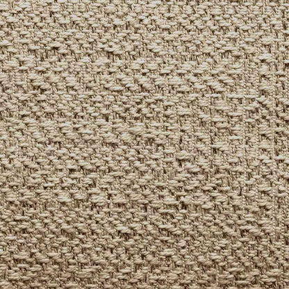 Tappeto ZIZUR Beige 200x290 cm Aspetto Iuta Interni ed Esterni - homemem39