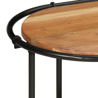 Mobile Porta TV 200x42x40 cm in Legno Massello di Acacia