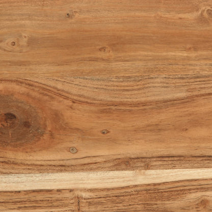 Tavolo Consolle 110x42x76 cm in Legno Massello di Acacia - homemem39