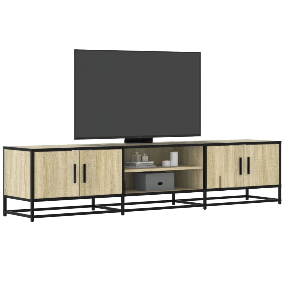 Mobile Porta TV Rovere Sonoma 180x35x41 cm in Truciolato - homemem39