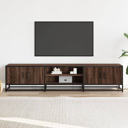 Mobile TV Rovere Marrone 180x35x41 cm in Truciolato