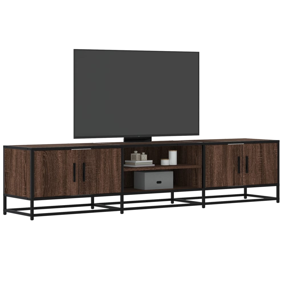 Mobile TV Rovere Marrone 180x35x41 cm in Truciolato