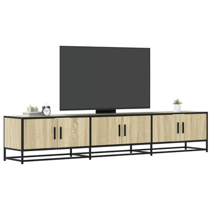 Mobile per TV Rovere Sonoma 210x35x41 cm in Truciolato