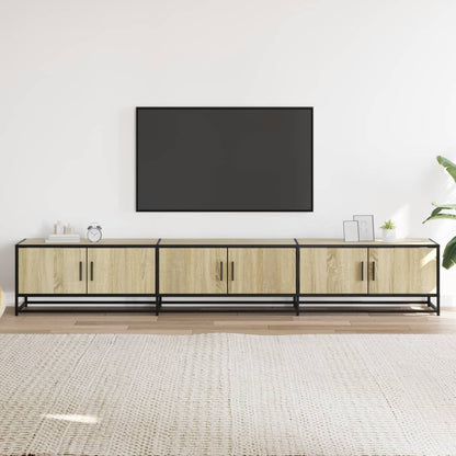 Mobile per TV Rovere Sonoma 240x35x41 cm in Truciolato