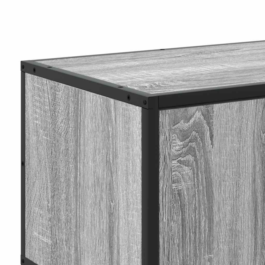 Mobile TV Grigio Sonoma 240x35x41 cm in Legno Multistrato