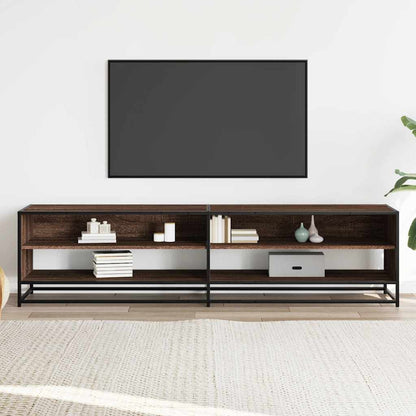 Mobile Porta TV Rovere Marrone 180,5x40x46 cm in Truciolato - homemem39