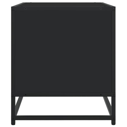 Mobile Porta TV Nero 180x40x46 cm in Legno Multistrato