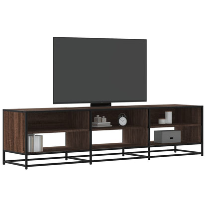 Mobile Porta TV Rovere Marrone 180x40x46 cm Legno Multistrato - homemem39