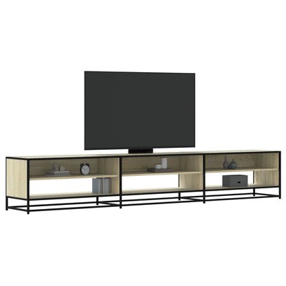 Mobile per TV Rovere Sonoma 270x40x46 cm in Truciolato