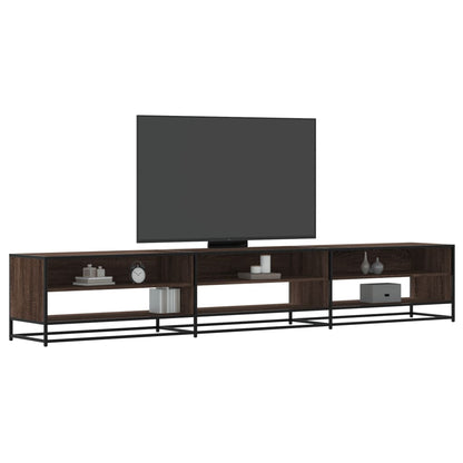 Mobile TV Rovere Marrone 270x40x46 cm in Truciolato