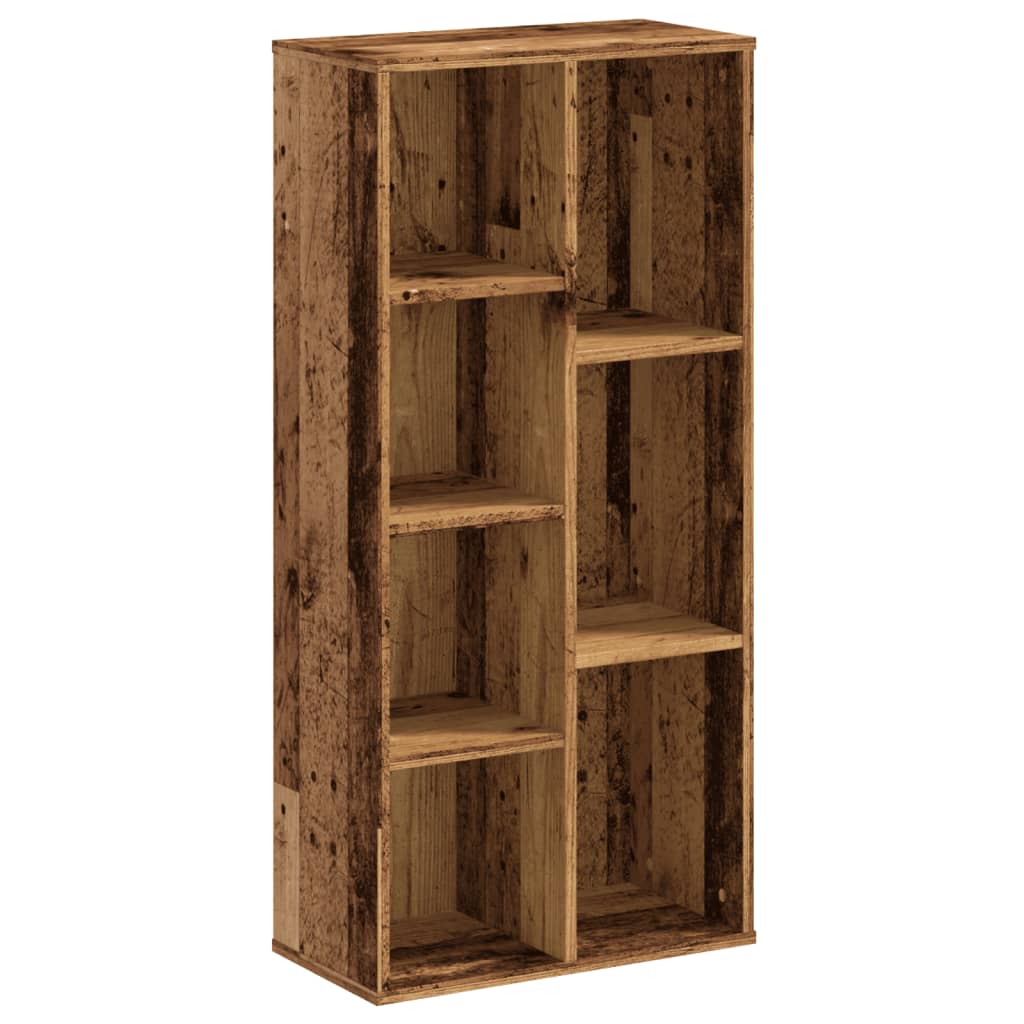 Libreria Legno Antico 50x25x105 cm in Legno Multistrato - homemem39