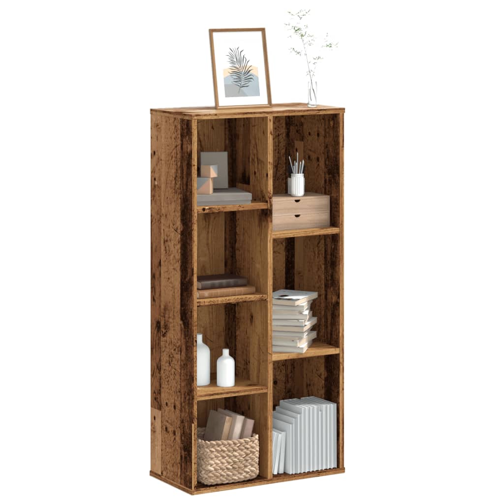 Libreria Legno Antico 50x25x105 cm in Legno Multistrato - homemem39