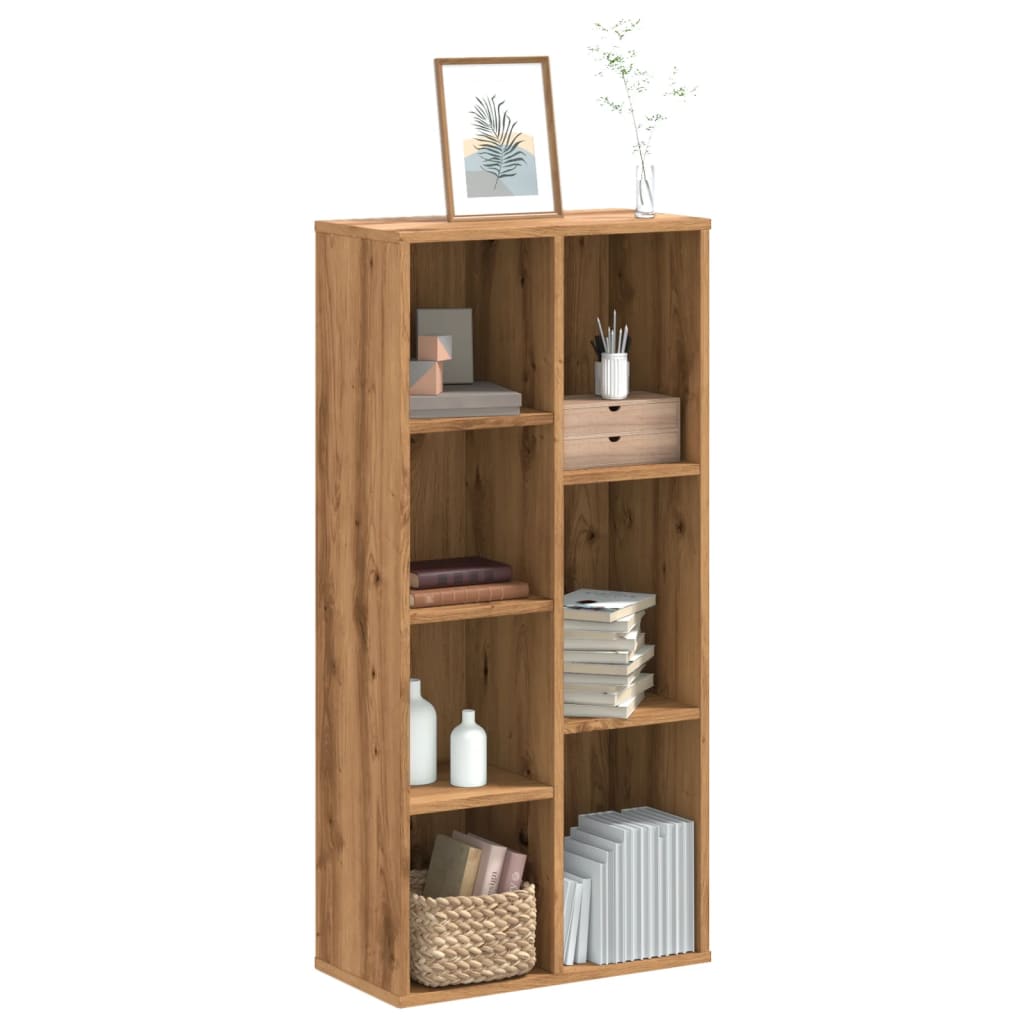 Libreria Rovere Artigianale 50x25x105 cm in Legno Multistrato