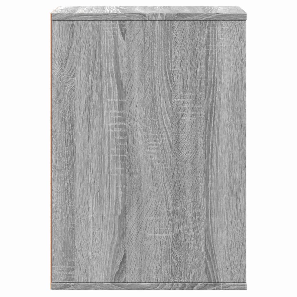 Cassettiera Angolare Grigio Sonoma 40x41x58cm Legno Multistrato