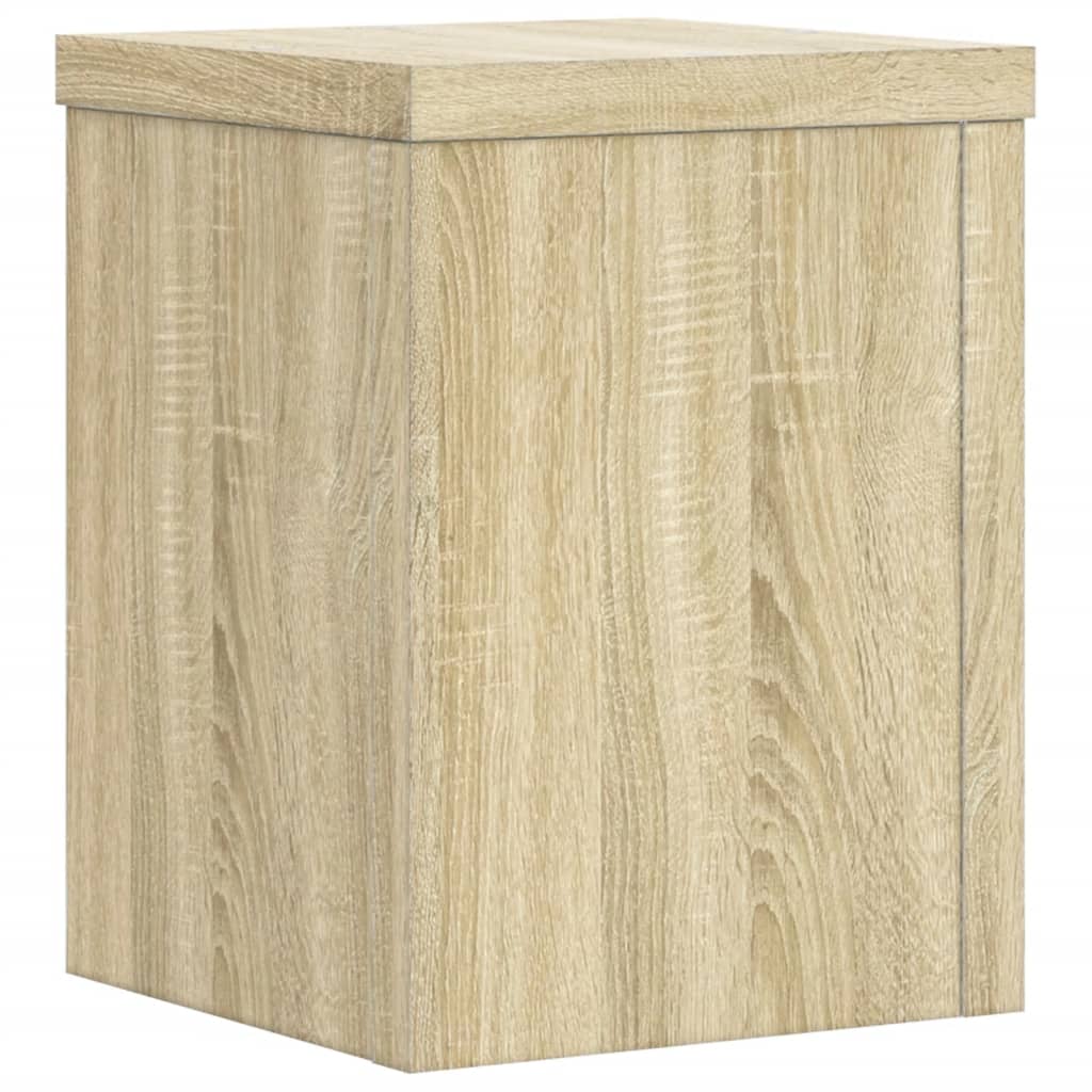 Supporti per Piante 2 pz Rovere 15x15x20 cm in Multistrato - homemem39