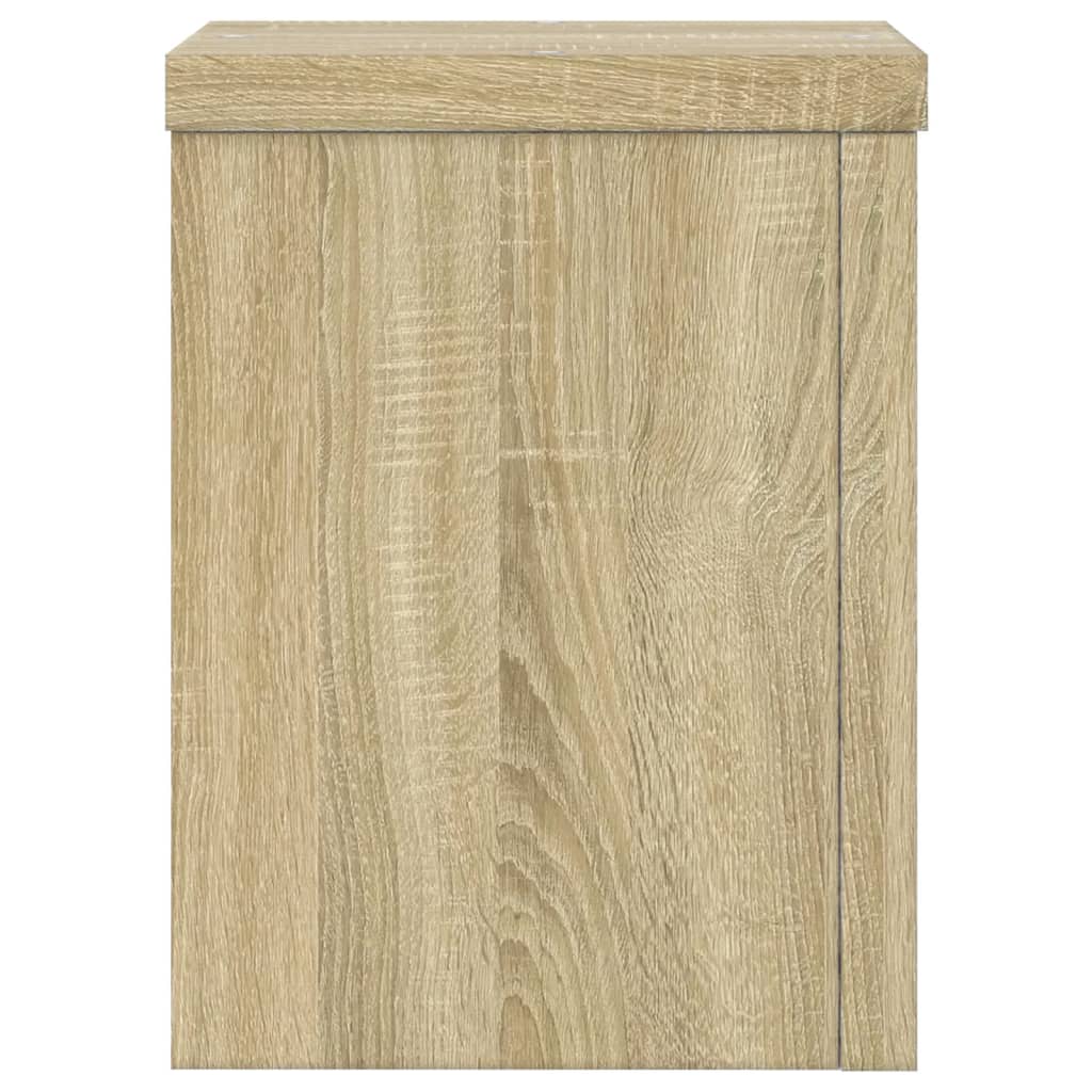 Supporti per Piante 2 pz Rovere 15x15x20 cm in Multistrato - homemem39