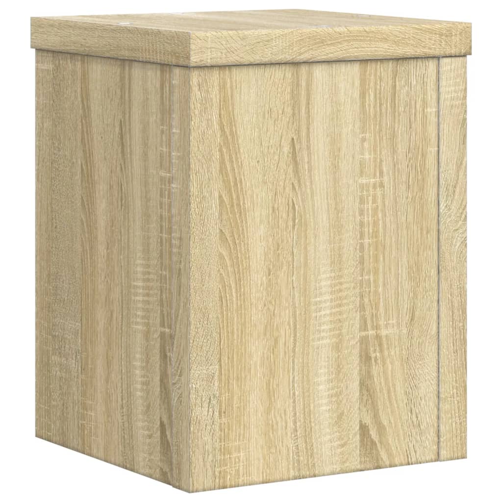 Supporti per Piante 2 pz Rovere 15x15x20 cm in Multistrato - homemem39