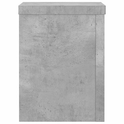 Supporti per Piante 2 pz Grigio 15x15x20 cm Legno Multistrato - homemem39