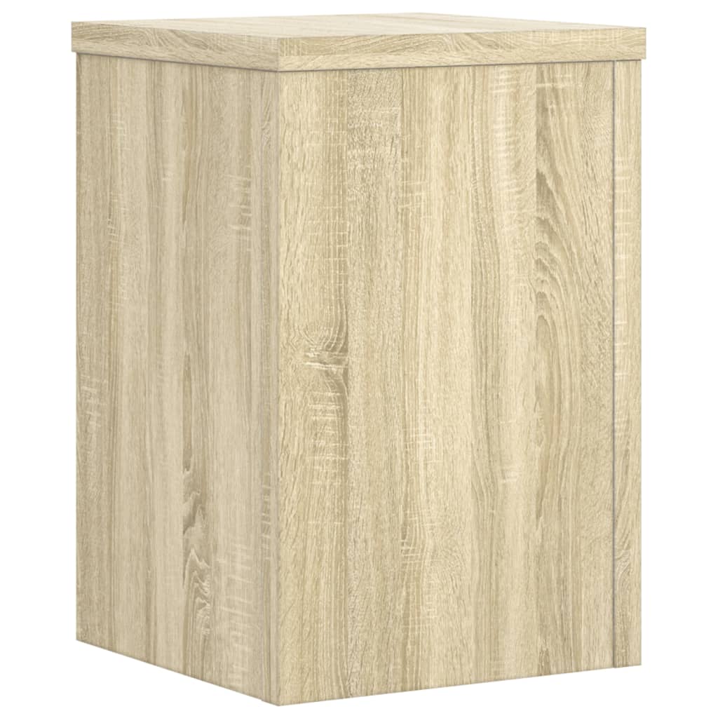 Supporti per Piante 2 pz Rovere 20x20x30 cm in Multistrato - homemem39