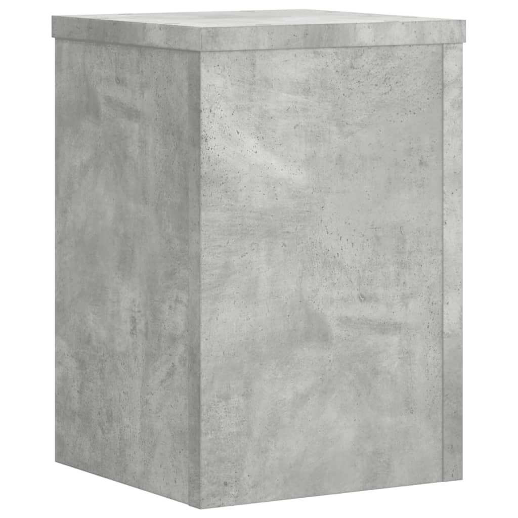 Supporti per Piante 2 pz Grigio 20x20x30 cm Legno Multistrato - homemem39