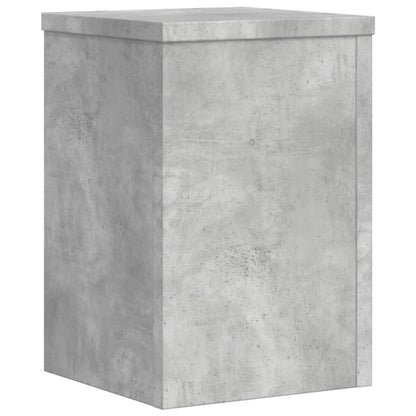 Supporti per Piante 2 pz Grigio 20x20x30 cm Legno Multistrato - homemem39