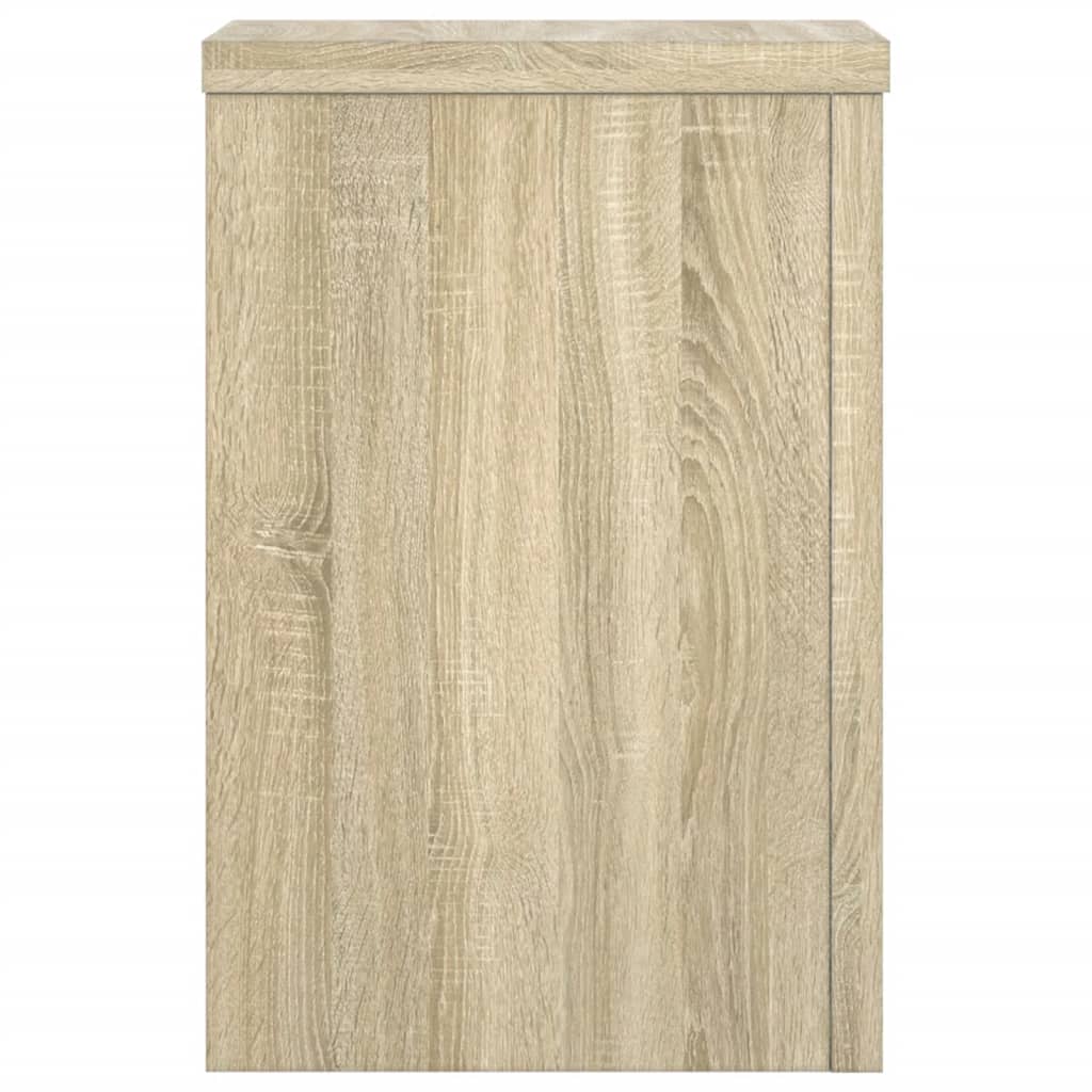 Supporti per Piante 2 pz Rovere 25x25x35 cm in Multistrato - homemem39