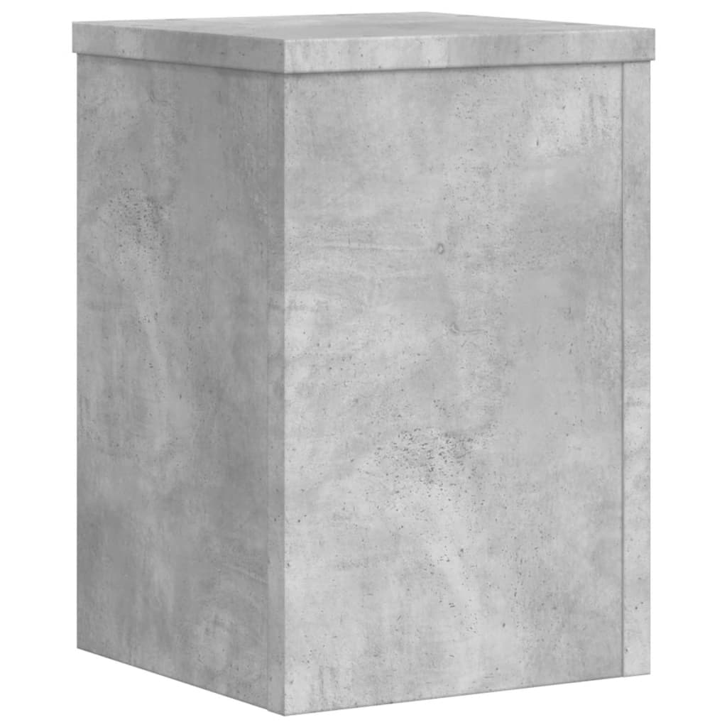 Supporti per Piante 2 pz Grigio 25x25x35 cm Legno Multistrato - homemem39