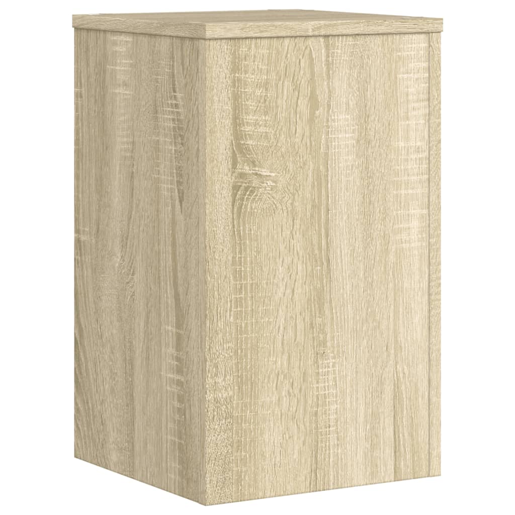 Supporti per Piante 2 pz Rovere 30x30x50 cm in Multistrato - homemem39