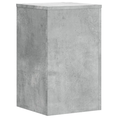 Supporti per Piante 2 pz Grigio 30x30x50 cm Legno Multistrato - homemem39