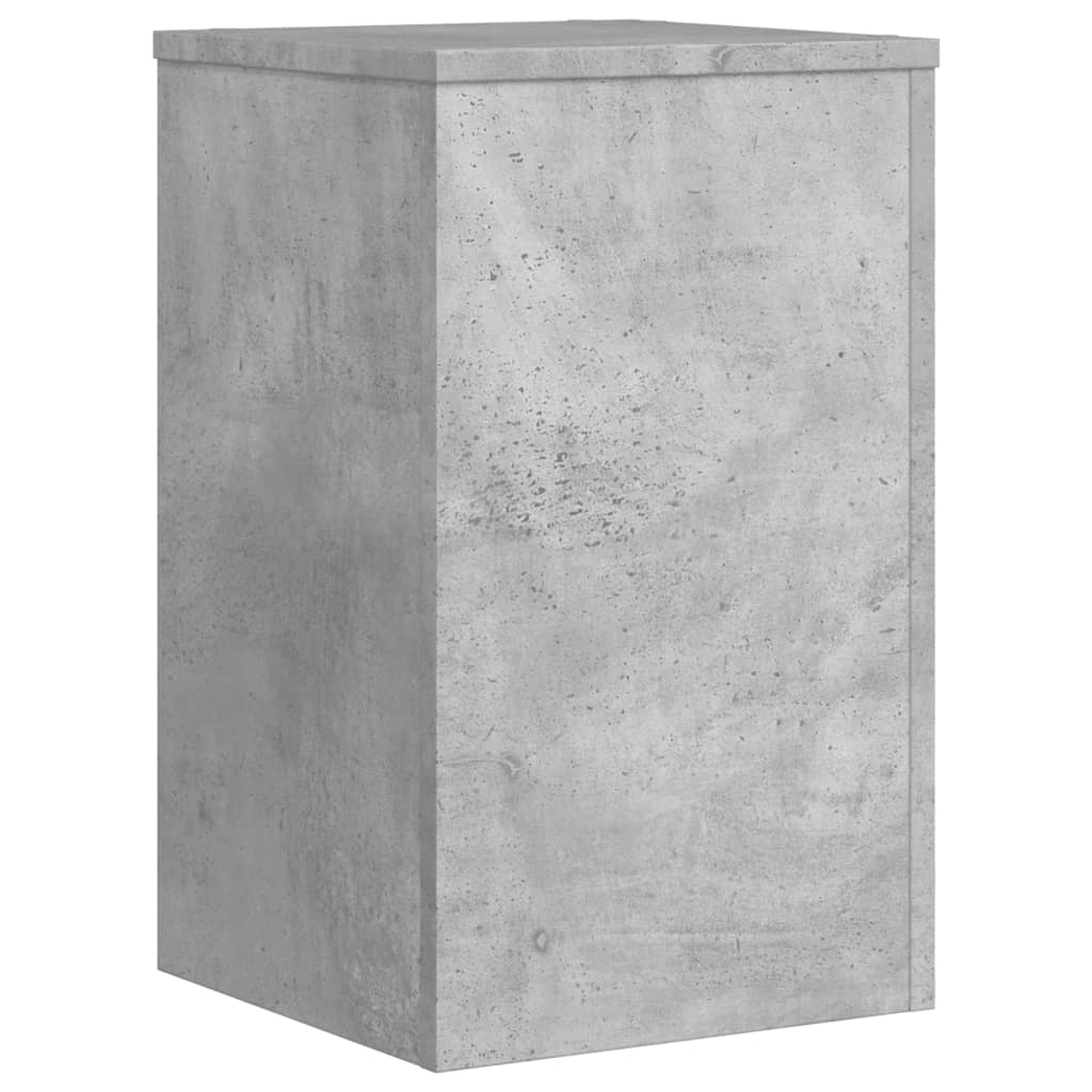 Supporti per Piante 2 pz Grigio 30x30x50 cm Legno Multistrato - homemem39