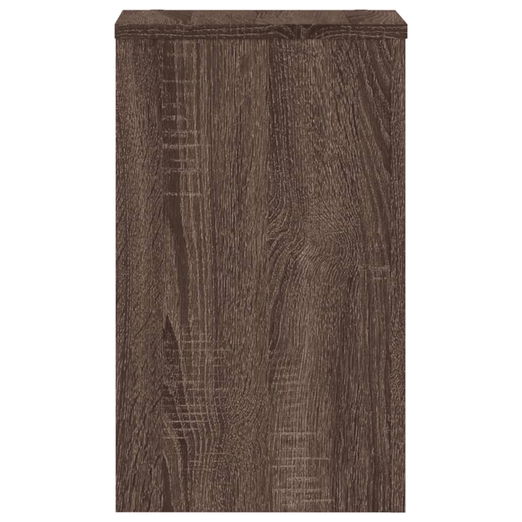 Supporti per Piante 2 pz Marrone 30x30x50 cm Legno Multistrato - homemem39