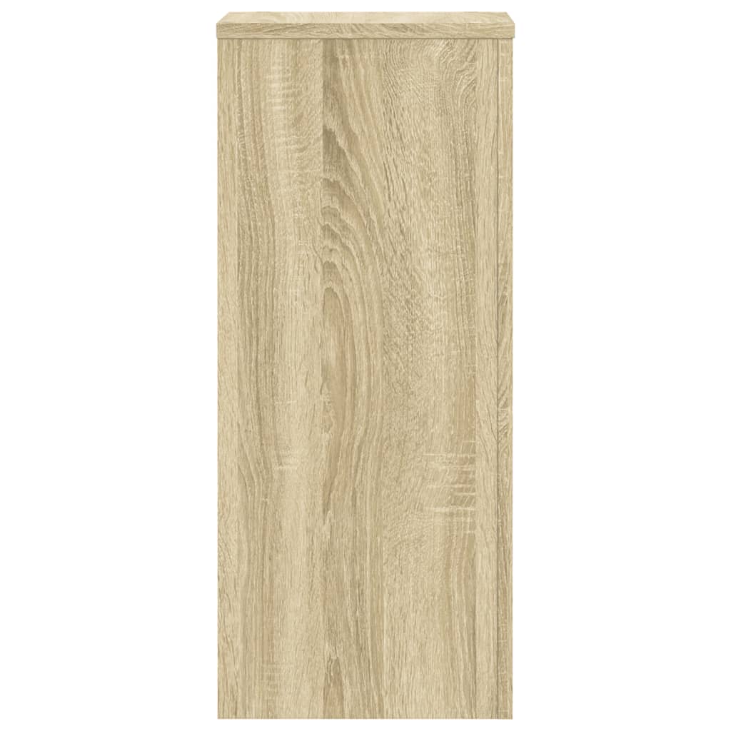 Supporti per Piante 2 pz Rovere 30x30x70 cm in Multistrato - homemem39