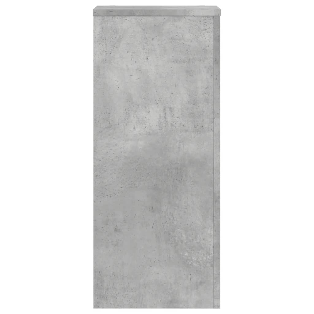 Supporti per Piante 2 pz Grigio 30x30x70 cm Legno Multistrato - homemem39