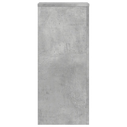 Supporti per Piante 2 pz Grigio 30x30x70 cm Legno Multistrato - homemem39