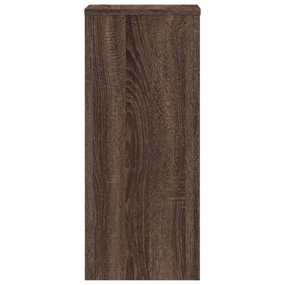 Supporti per Piante 2 pz Marrone 30x30x70 cm Legno Multistrato - homemem39