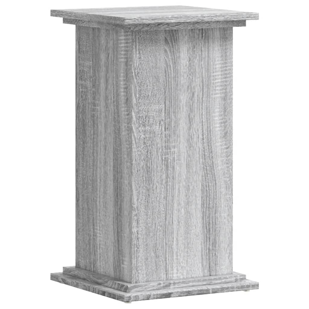 Supporto per Piante Grigio Sonoma 33x33x60 cm Legno Multistrato - homemem39