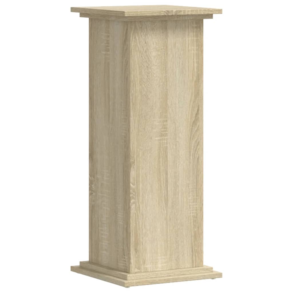 Supporto per Piante Rovere Sonoma 33x33x80 cm Legno Multistrato - homemem39