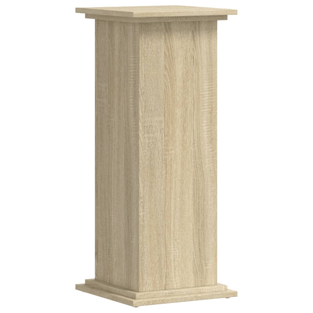 Supporto per Piante Rovere Sonoma 33x33x80 cm Legno Multistrato - homemem39