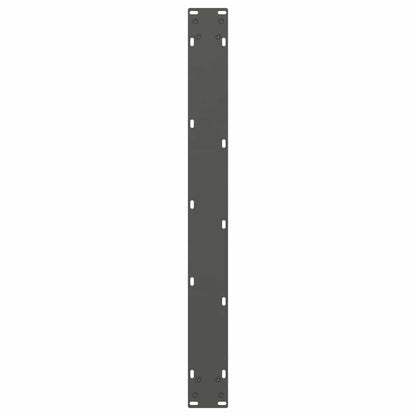 Gambe Tavolo Pranzo a V 3 pz Antracite 70x(72-73,3)cm Acciaio - homemem39