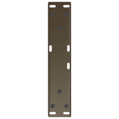 Gambe per Tavolo Pranzo a V 2pz Naturale 30x(30-31,3)cm Acciaio - homemem39