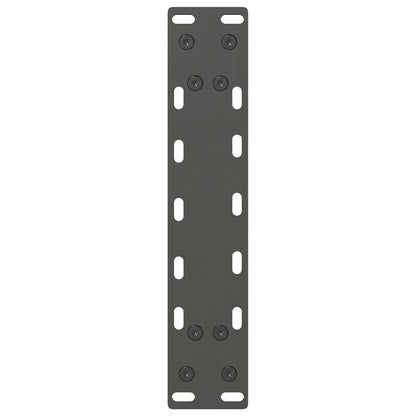 Gambe per Tavolino da Caffè Antracite 2 pz 40x(30-31)cm Acciaio - homemem39