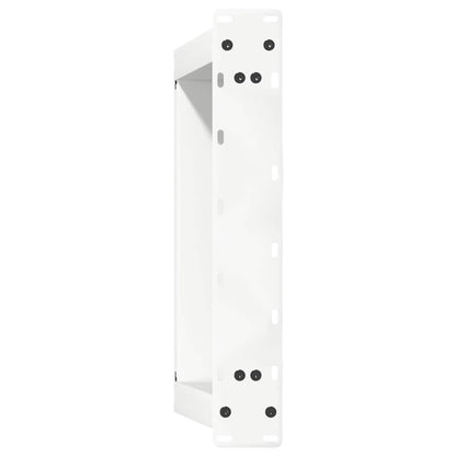 Gambe Tavolino Caffè a U 2 pz Bianco 50x(42-43) cm Acciaio - homemem39