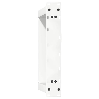 Gambe Tavolino Caffè a U 2 pz Bianco 70x(42-43) cm Acciaio - homemem39