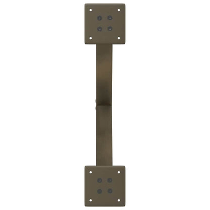 Gambe Tavolino Caffè a X 2 pz Naturale 60x(30-31) cm in Acciaio - homemem39